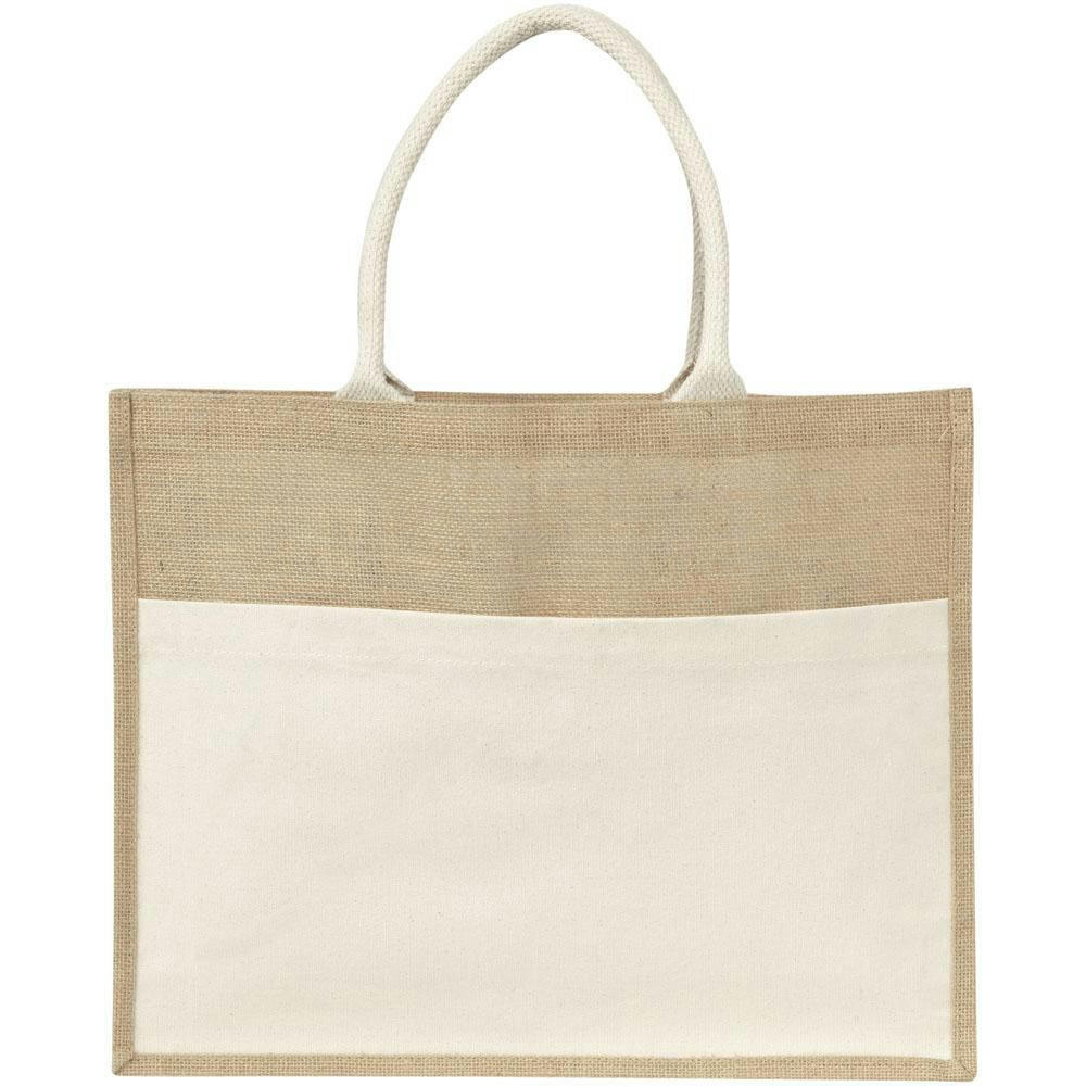 Shopper aus Jute Livvie Werbeartikel