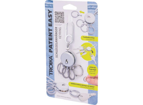 TROIKA Schlüsselanhänger PATENT EASY Werbeartikel