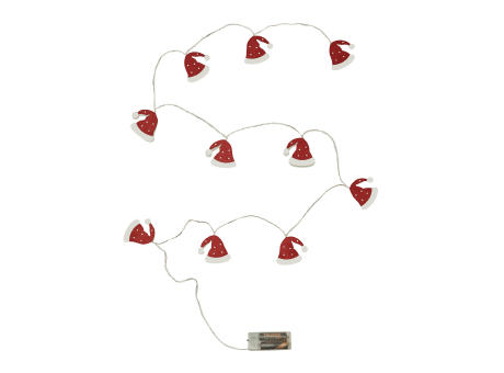 SANTA CAP - Lichterkette Werbeartikel