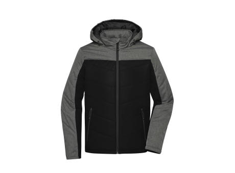 schwarz/grau (black/anthracite-melange)