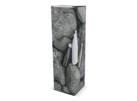 Sagaform Nils Stahlflasche Chrom 500 ml Werbeartikel