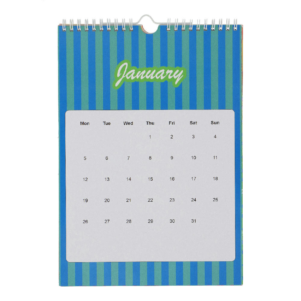Individueller Wandkalender CreaDate Wall A4 Werbeartikel