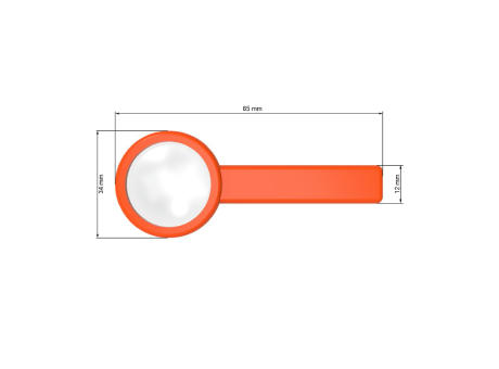 Stiellupe "Handle 5 x" Werbeartikel