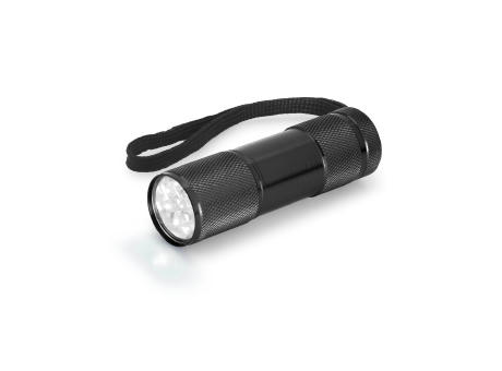 Product image FLASHY. Taschenlampe aus Aluminium mit 9-LEDs Werbeartikel