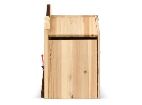 Vogelhaus aus Holz  Werbeartikel