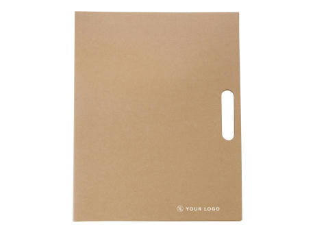 Konferenzmappe aus Karton Charlie Werbeartikel