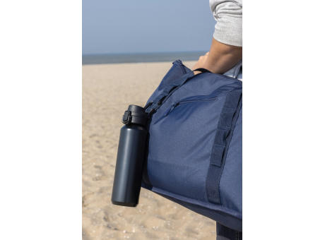 Via RCS Re-Steel Sportflasche mit Verschluss, 600ml Werbeartikel