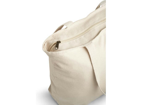 Product image HACKNEY. Tragetasche aus 100% Baumwolle mit Verschluss (280 g/m²) bedrucken