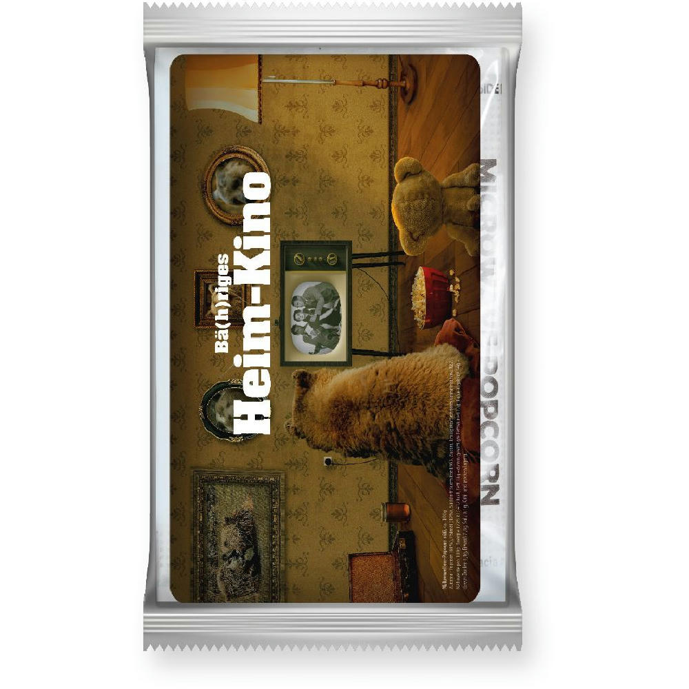 Product image Mikrowellen Popcorn süß, ca. 100g, transparente Folie Werbeartikel