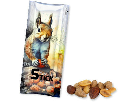 Product image Geröstete gesalzene Nussmischung, ca. 30g, Snack Stick Werbeartikel