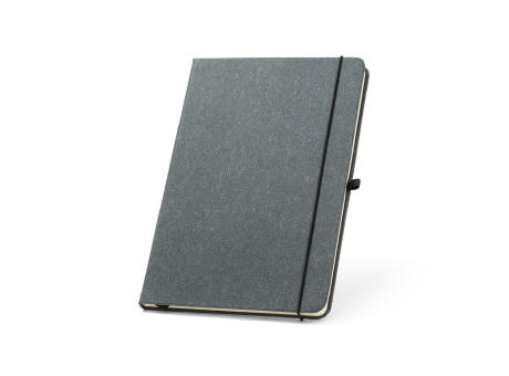 Product image MATISSE. Notizbuch A5 mit festem Einband aus Leder (70% recylceltem) mit linierten Blättern Werbeartikel
