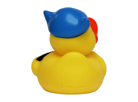 Quietsche-Ente Hut u. Augenklappe Werbeartikel