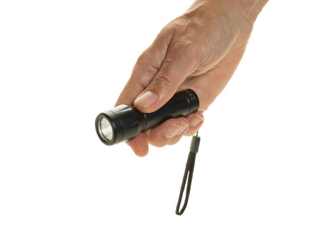 Flara USB-aufladbare Taschenlampe aus RCS recyceltem ABS Werbeartikel