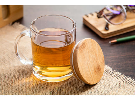Tasse aus recyceltem Glas Strobba bedrucken