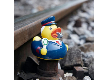 Quietsche-Ente Zugbegleiter Werbeartikel