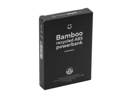 Boru Bamboo RCS Recycled ABS Powerbank Wireless Charger bedrucken