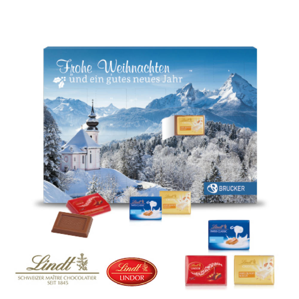 Product image Wand-Adventskalender "Lindt Exklusiv" Werbeartikel