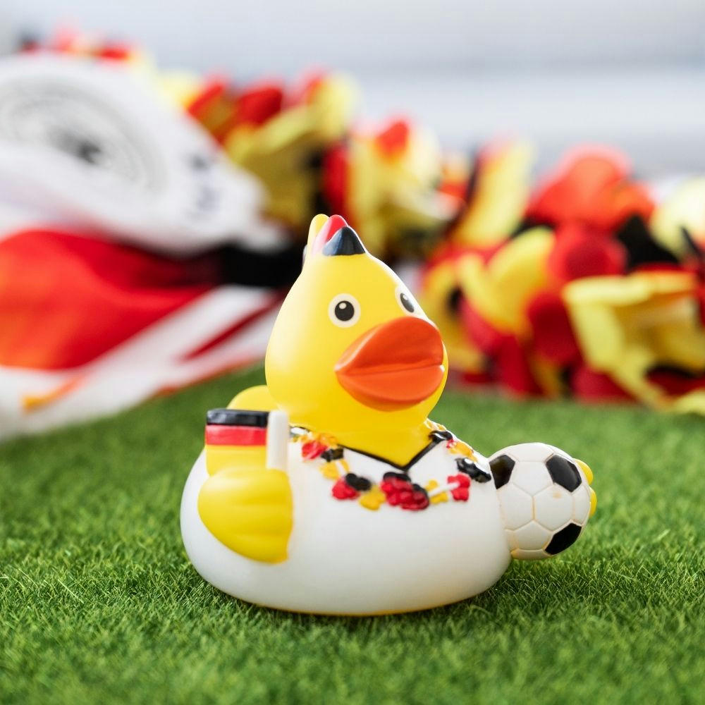 Product image Quietsche-Ente Fußballfan Werbeartikel