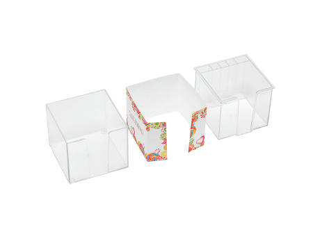 Zettelbox mit Köcher "Sigma", doppelwandig Werbeartikel