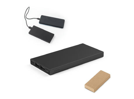 DOROTHY 5. 5'000 mAh Powerbank aus Recyceltes Aluminium (100 % rAL) bedrucken
