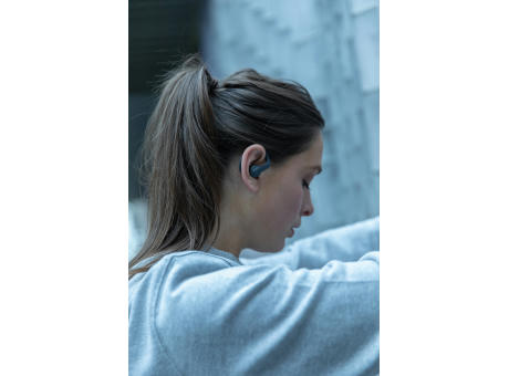 Urban Vitamin Pacifica Ohrhörer aus RCS recycelt. Kunststoff Werbeartikel