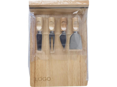 Käsebrett aus Holz Arlo Werbeartikel