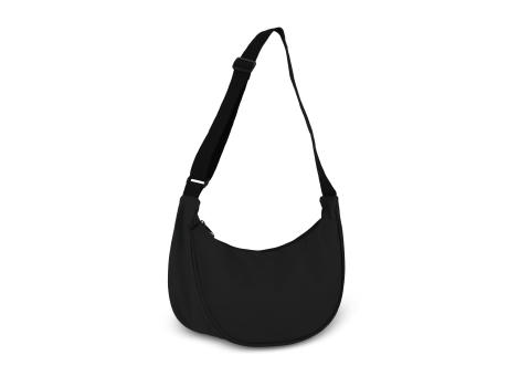 PU-beschichtete R-PET 600D Halbmond-Tragetasche bedrucken