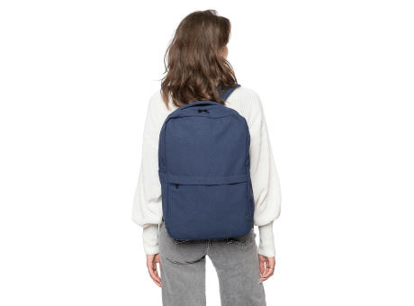 Rucksack Seraphina aus recyceltem Poly-Baumwollgewebe (330 g/m2) bedrucken