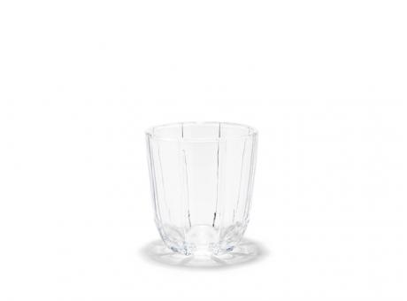 Holmegaard Lily Wasserglas 32 cl klar 2 Stck bedrucken
