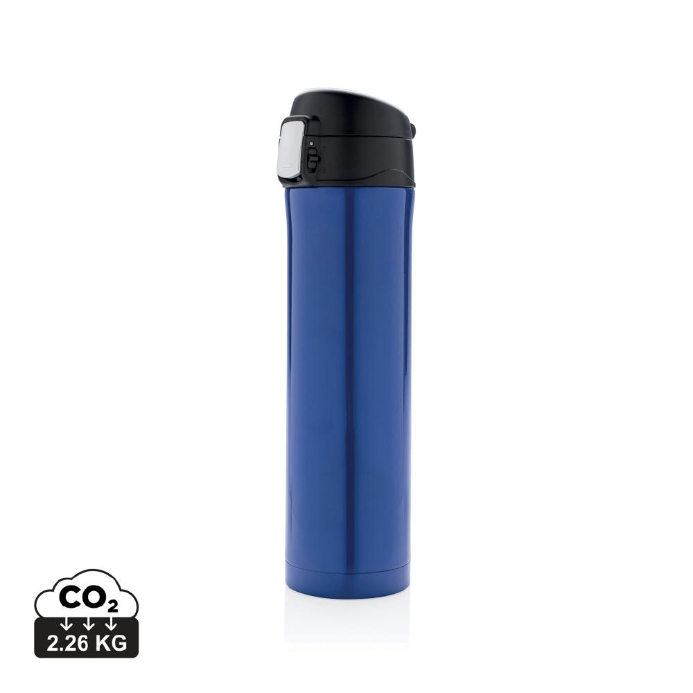 Product image Easy Lock Vakuum-Flasche aus RCS recyceltem Stahl Werbeartikel