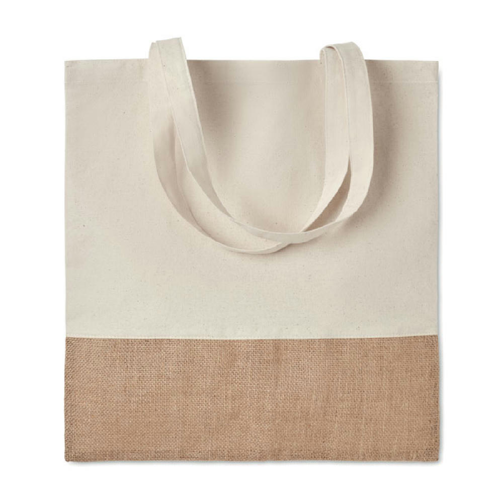 Product image Einkaufstasche mit Jutebesatz Werbeartikel