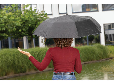 21" Impact AWARE™ RPET 190T Pongee Bi-Color Mini-Schirm Werbeartikel