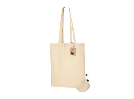 Faltbare Tasche Kieran Fairtrade Werbeartikel