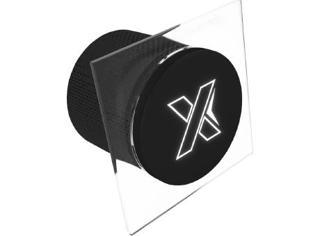 SCX.design S28 5 Watt Glaslautsprecher mit Leuchtlogo Werbeartikel