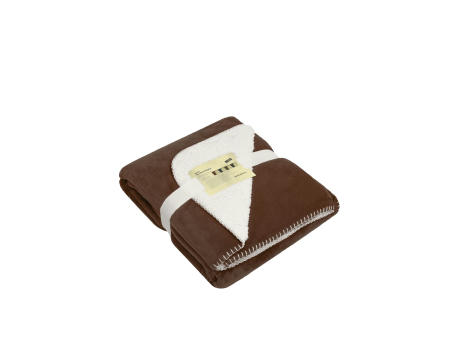 Cosy Hearth Blanket - Exklusive Velours-Decke Werbeartikel