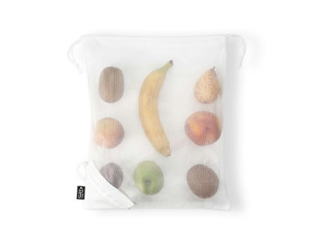 BOLZANO. Faltbare Tasche aus Mesh und 190T Polyester aus recyceltem (100% rPET) bedrucken