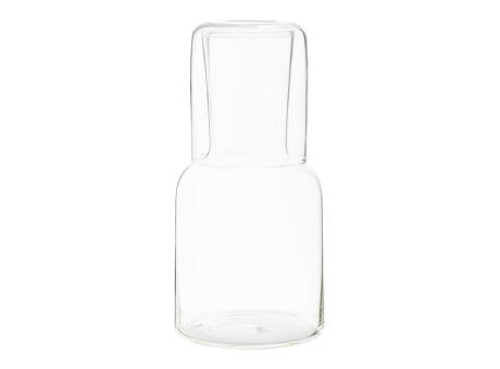 Getränkeset: Karaffe und Glas Palmer Werbeartikel