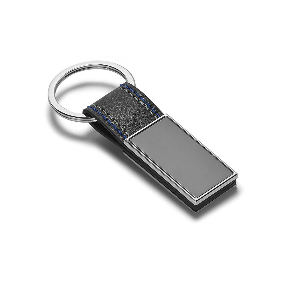 Product image BALE. Schlüsselanhänger aus PU und Metall Werbeartikel