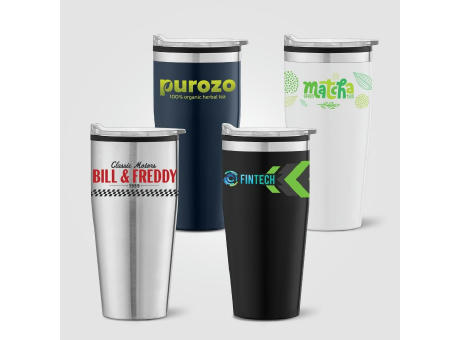 Jasper - 530 ml Edelstahlbecher mit Innenraum aus Kunststoff Werbeartikel