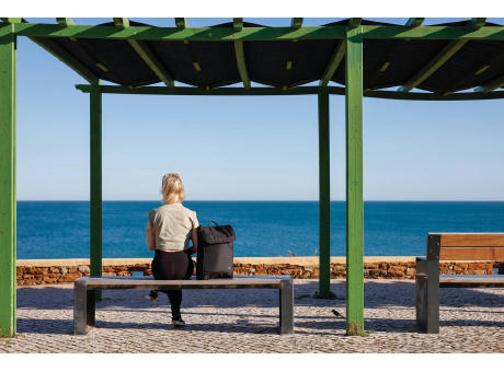 Swiss Peak Fern AWARE™ RPET 15,6" Rucksack mit Allover-Zip bedrucken