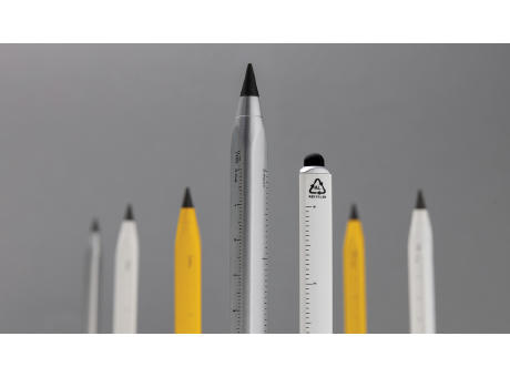 Eon Infinity Multitasking Stift aus RCS recycelt. Aluminium Werbeartikel