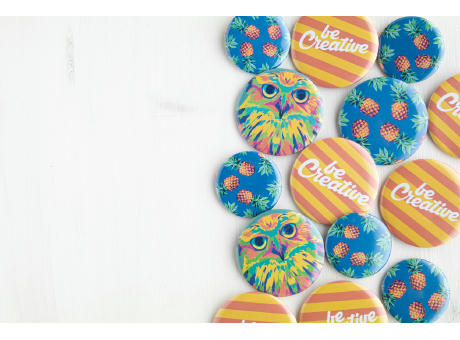 Button-Anstecker PinBadge Maxi bedrucken