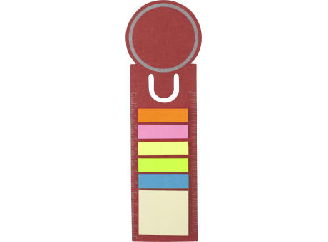 Lesezeichen aus Pappe Clay Werbeartikel