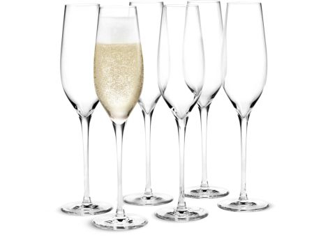 Holmegaard Cabernet Champagnerglas 29cl bedrucken