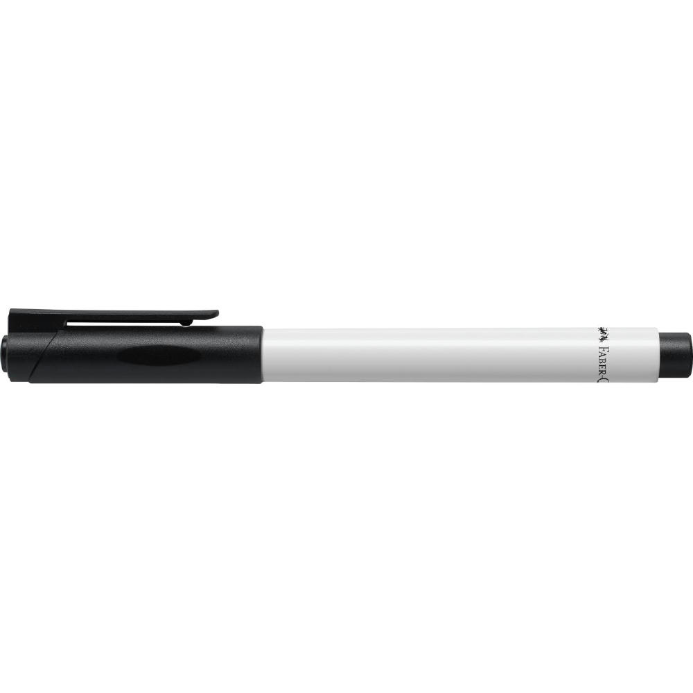 Product image Broadpen Weiß / Schwarz, Schreibfarbe Schwarz Werbeartikel