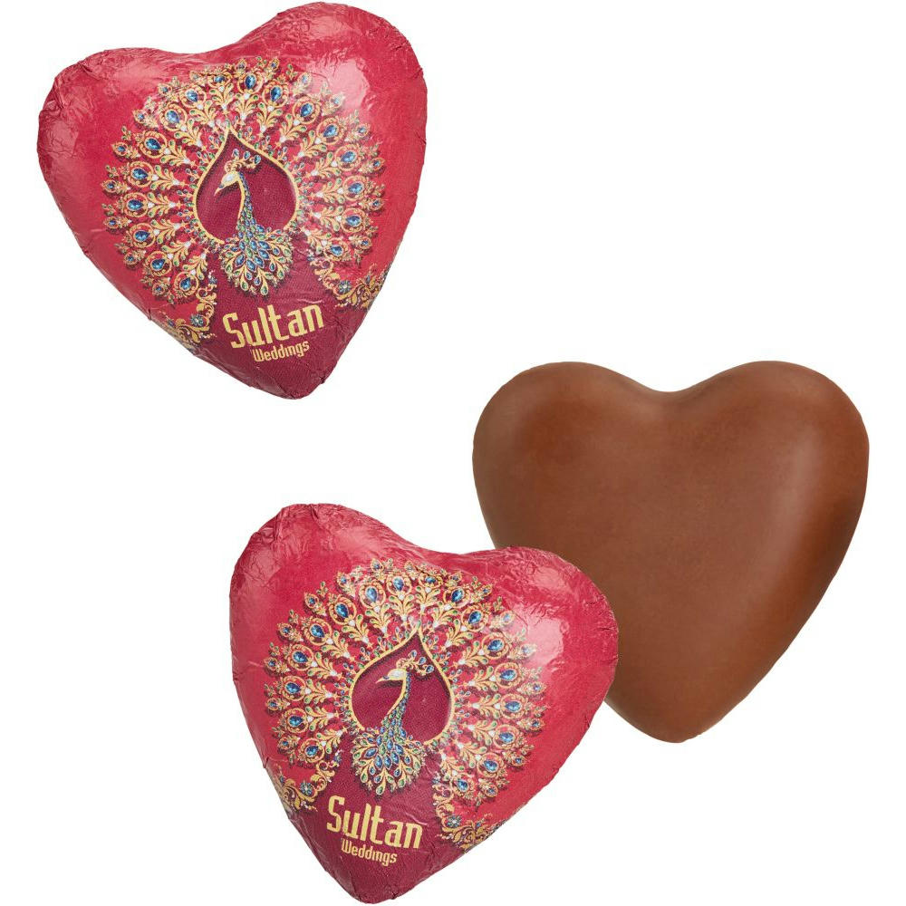 Product image Schokoladenherz INDIVIDUELL Werbeartikel