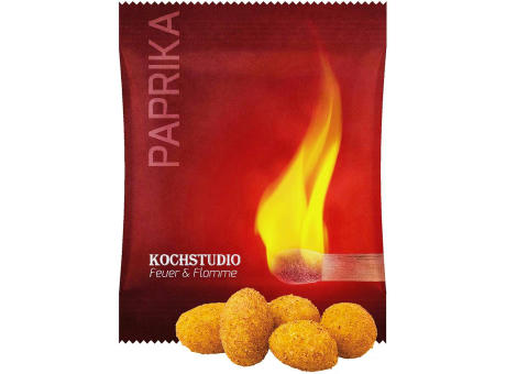 Erdnüsse Paprika, ca. 10g, Midi-Tüte Werbeartikel