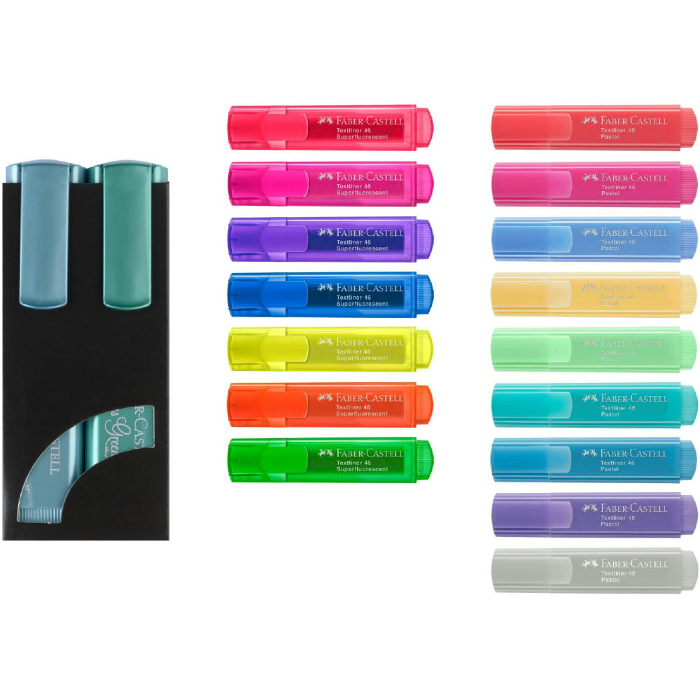 Product image 2er Set Textliner transluzent / Pastell Werbeartikel