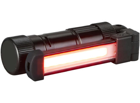 Multifunktions- Arbeitsleuchte mit austauschbarem Akku, Magnet und 5 Lichtmodi Werbeartikel