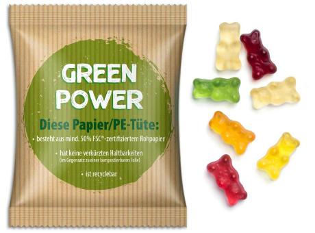 Gummibärchen im Werbetütchen Werbeartikel